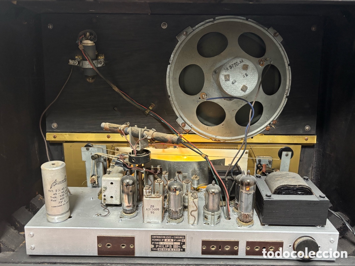 Radios de v&aacute;lvulas: Radio de v&aacute;lvulas antigua - Foto 7