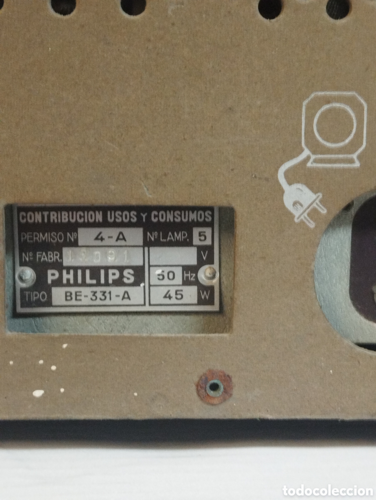 Radios de v&aacute;lvulas: RADIO DE V&Aacute;LVULAS PHILIPS - Foto 5