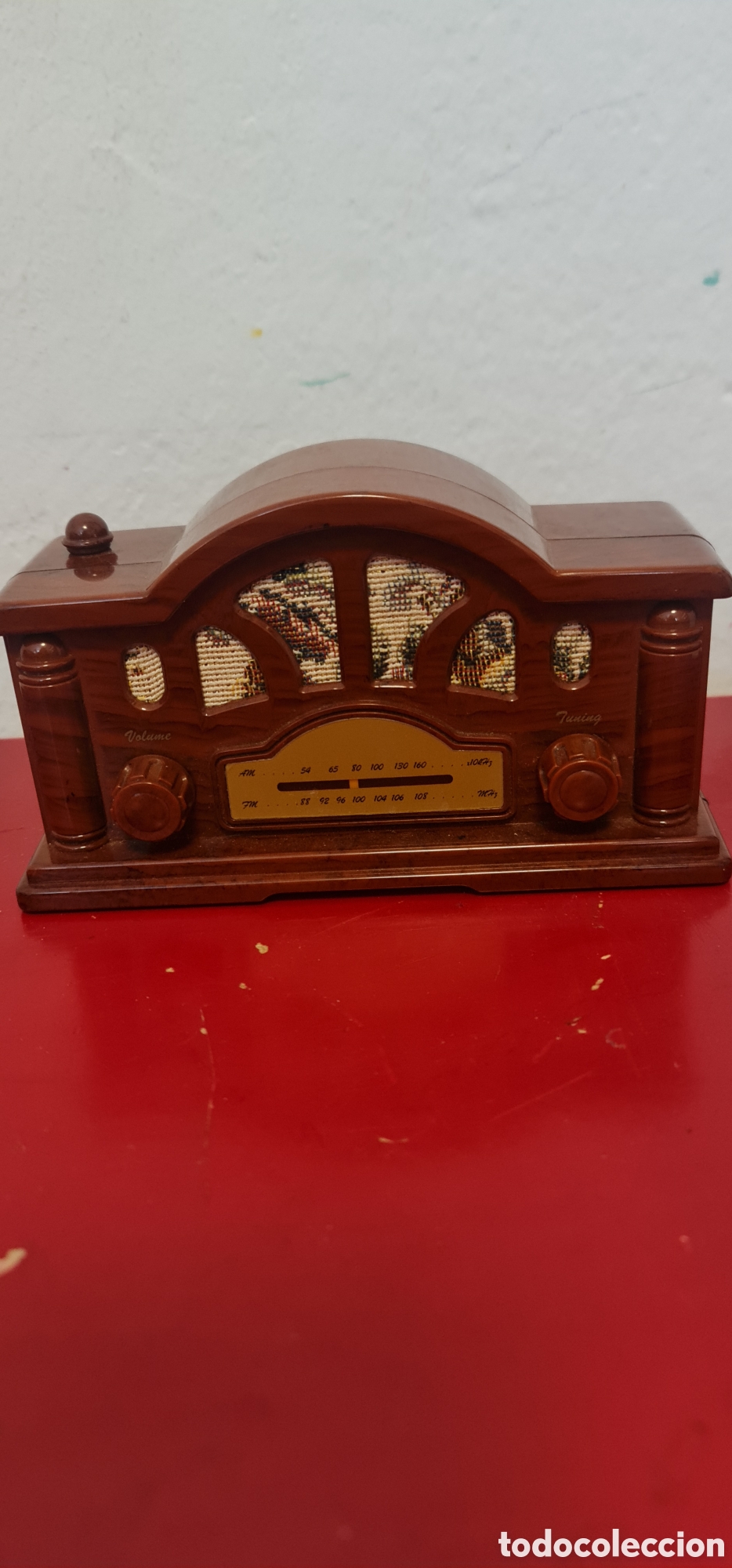 Radios de v&aacute;lvulas: Replica de radio antigua - Foto 1