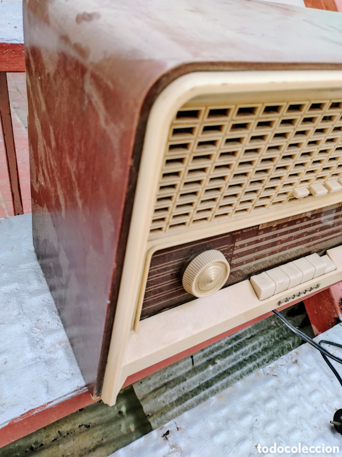 Radios de v&aacute;lvulas: RADIO PHILLIPS. V&aacute;lvulas. A&ntilde;o 1959. - Foto 8