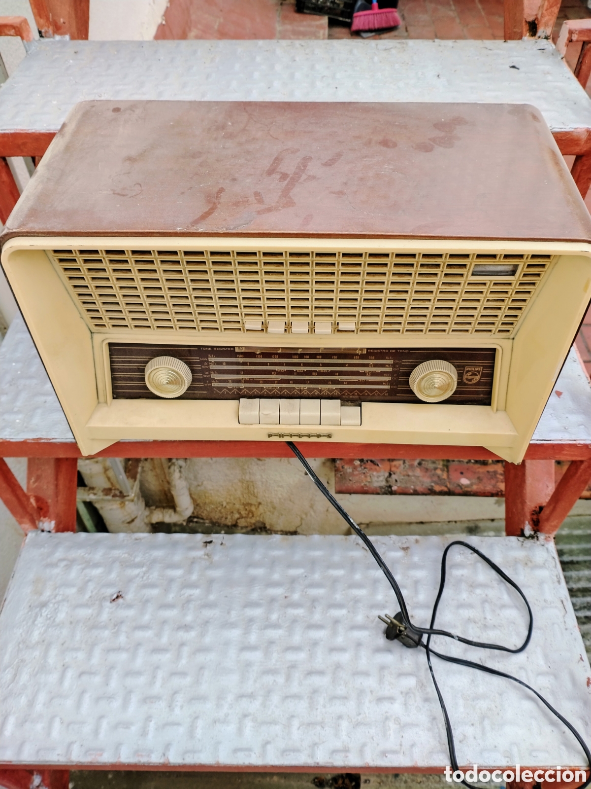 Radios de v&aacute;lvulas: RADIO PHILLIPS. V&aacute;lvulas. A&ntilde;o 1959. - Foto 10