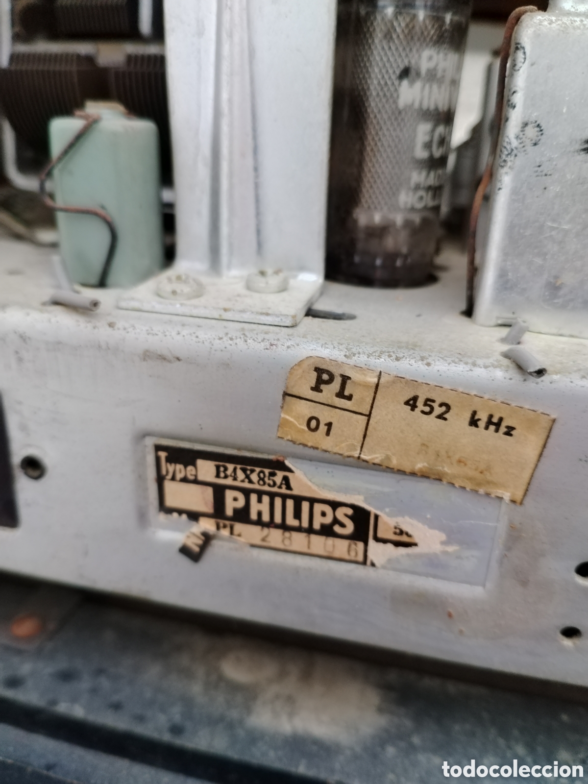 Radios de v&aacute;lvulas: RADIO PHILLIPS. V&aacute;lvulas. A&ntilde;o 1959. - Foto 14