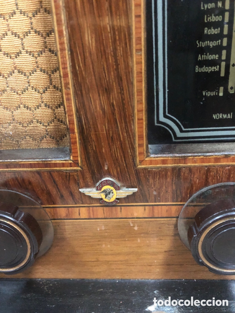 Radios de v&aacute;lvulas: Radio espa&ntilde;ola marca Agris - Foto 4