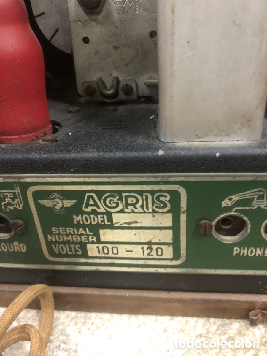 Radios de v&aacute;lvulas: Radio espa&ntilde;ola marca Agris - Foto 11