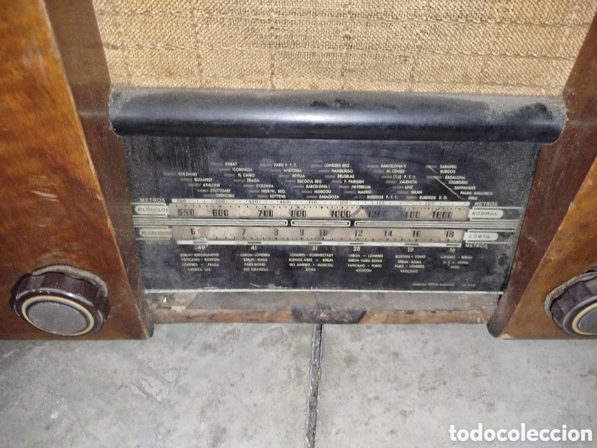 Radios de v&aacute;lvulas: Radio antiguo de los a&ntilde;os 30 - Foto 2