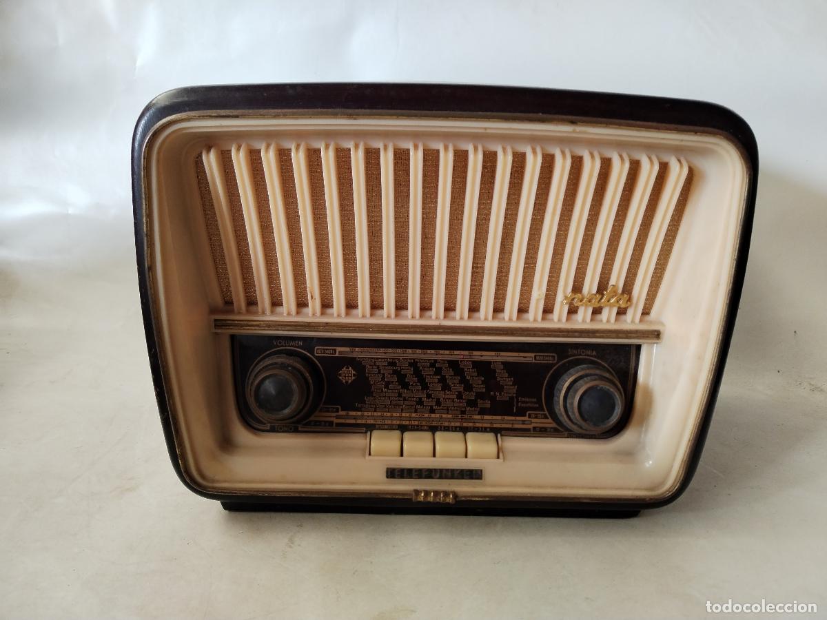 Radios de v&aacute;lvulas: radio antigua de valvulas telefunken sonata - Foto 2