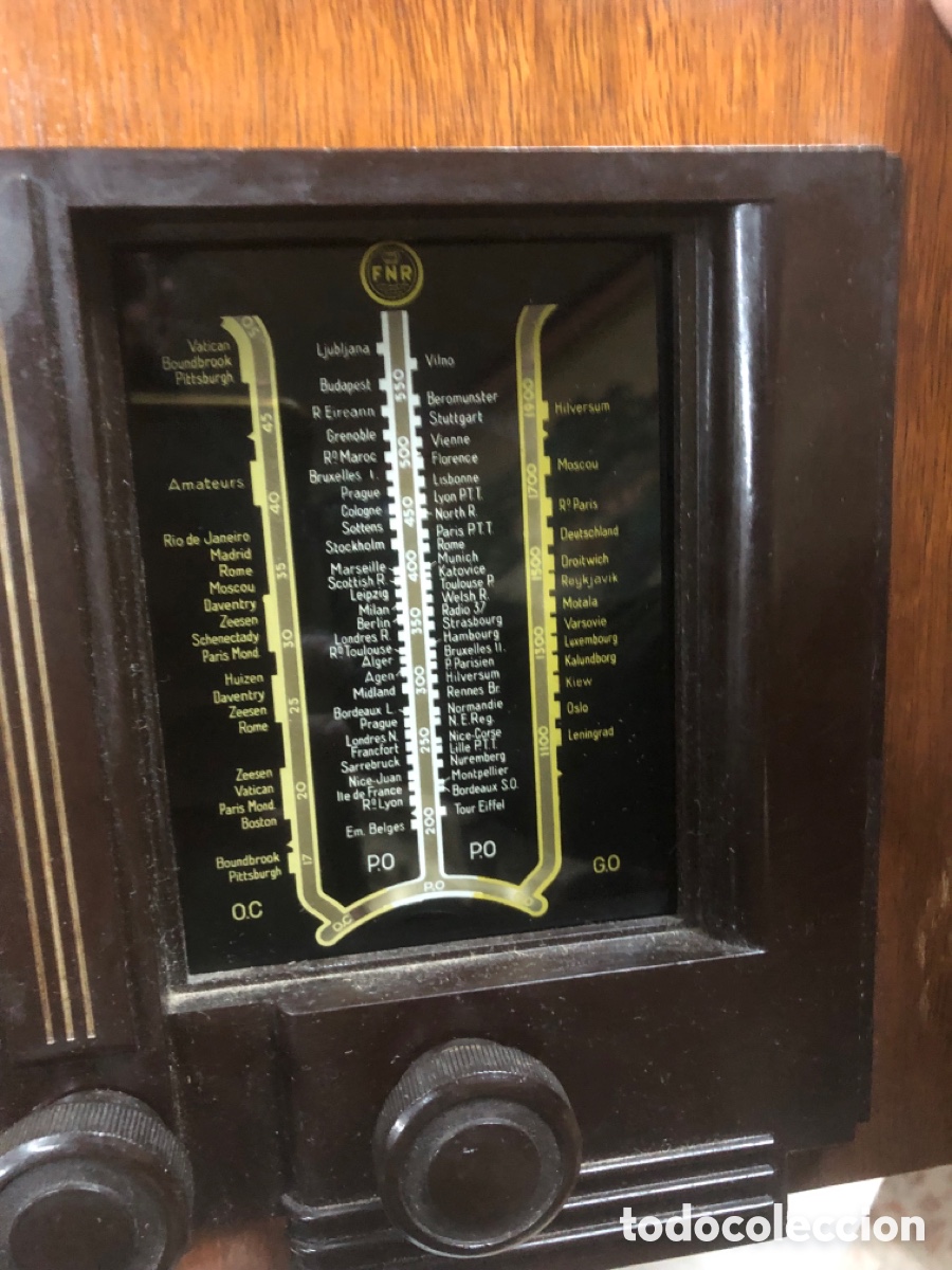 Radios de v&aacute;lvulas: Radio fnr francesa .. - Foto 2