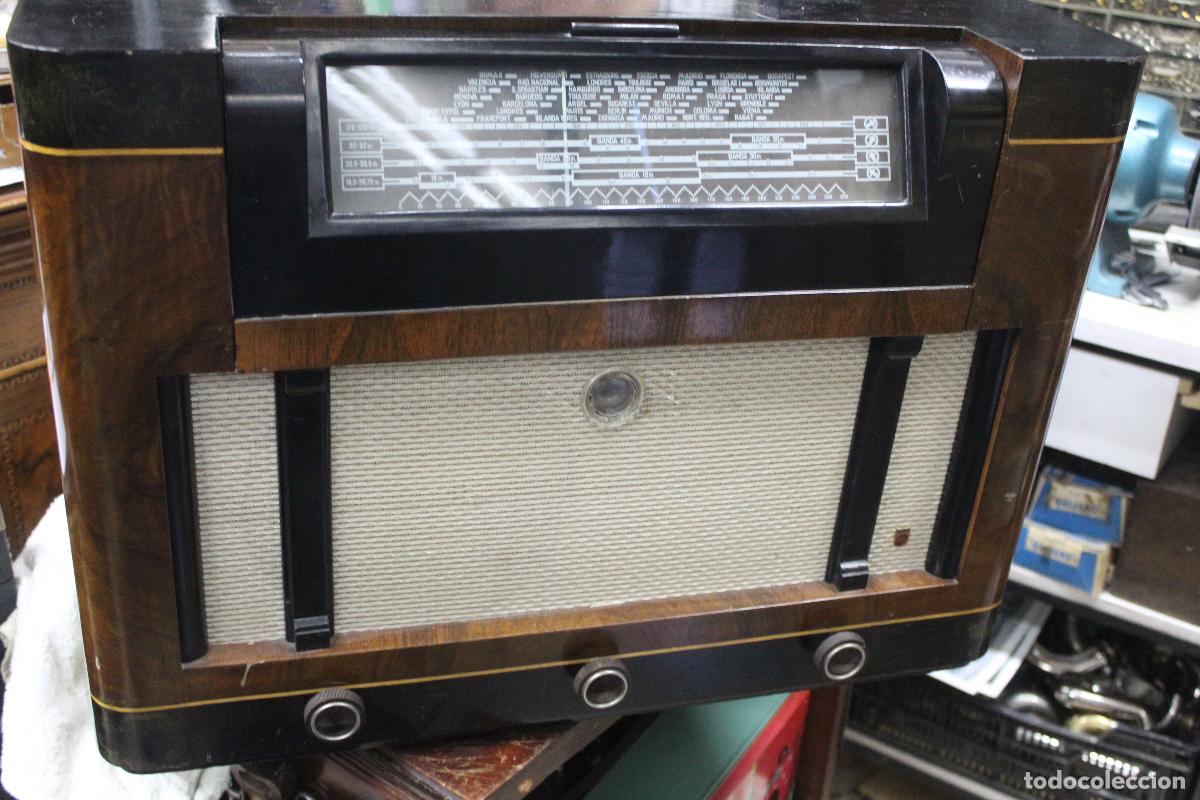 Radios de v&aacute;lvulas: radio philips model 117x - Foto 2