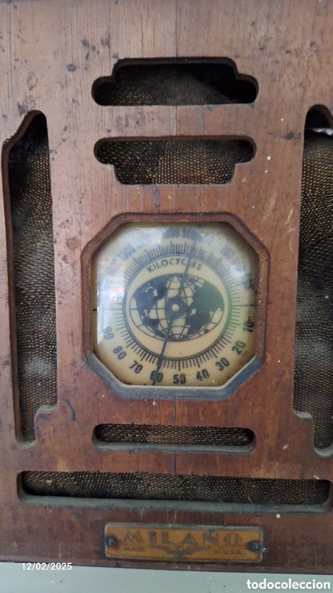 Radios de v&aacute;lvulas: Radio antigua marca milano - Foto 12