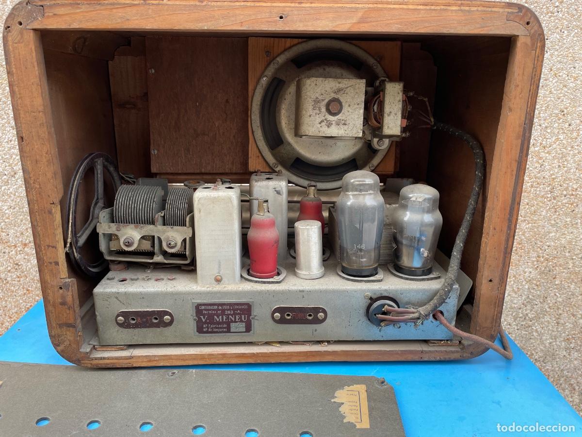 Radios de v&aacute;lvulas: Radio a v&aacute;lvulas V. Meneu - Foto 7