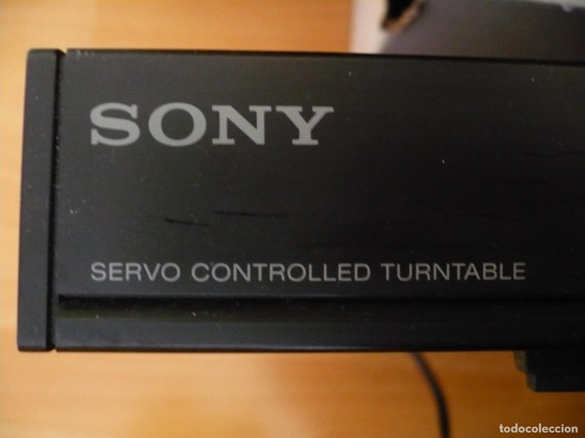 Radios de v&aacute;lvulas: SONY Original tapa para tocadiscos LP / turntable - Foto 2
