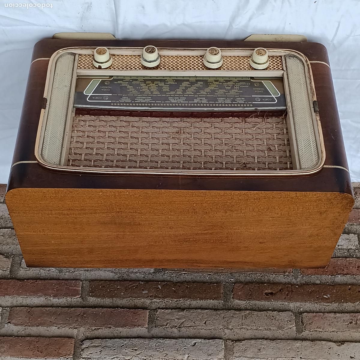 Radios de v&aacute;lvulas: RADIO ANTIGUA DE LAMPARAS. - Foto 4