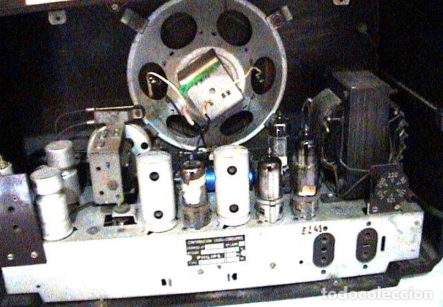 Radios de v&aacute;lvulas: RADIO VALVULAS PHILIPS BE-412A. FUNCIONANDO - Foto 9
