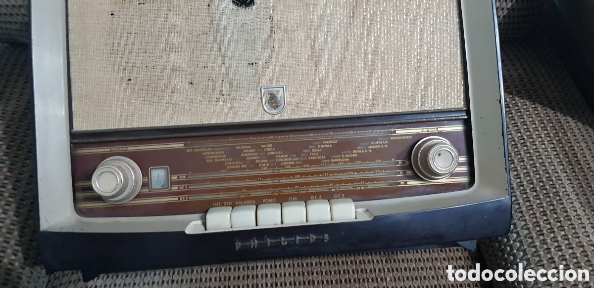 Radios de v&aacute;lvulas: Radio philips no enciende - Foto 3