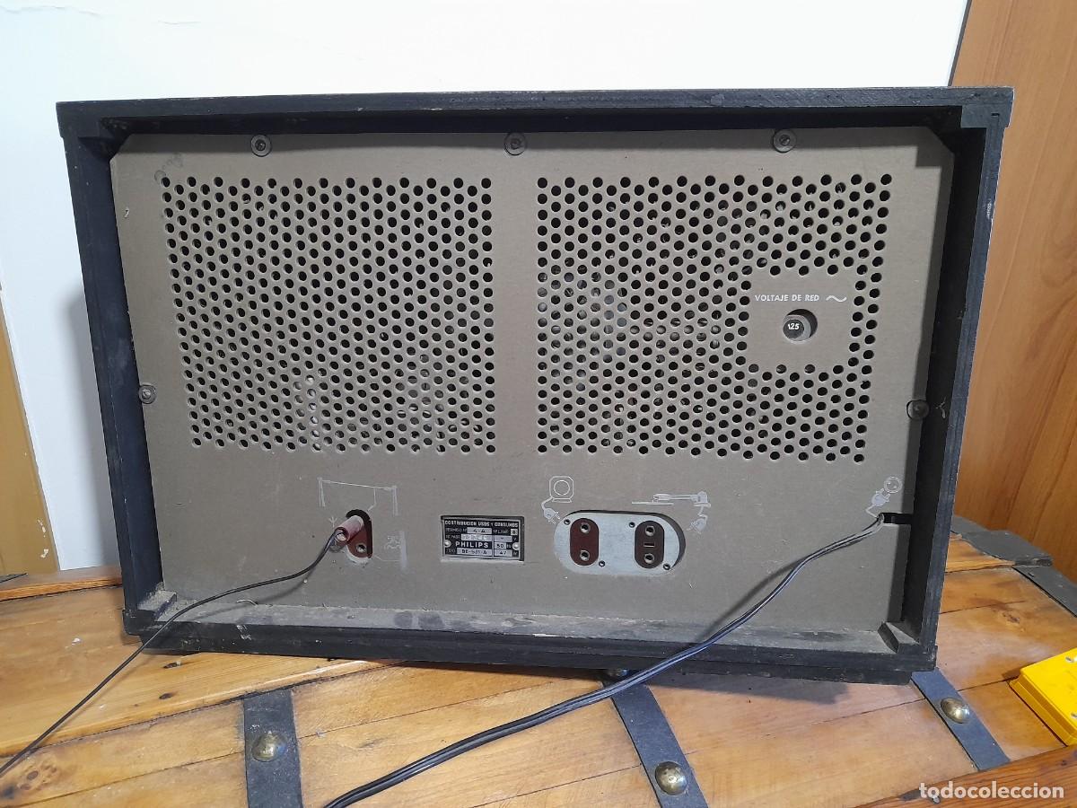 Radios de v&aacute;lvulas: Radio de madera Philips modelo BE 531 A - Foto 4