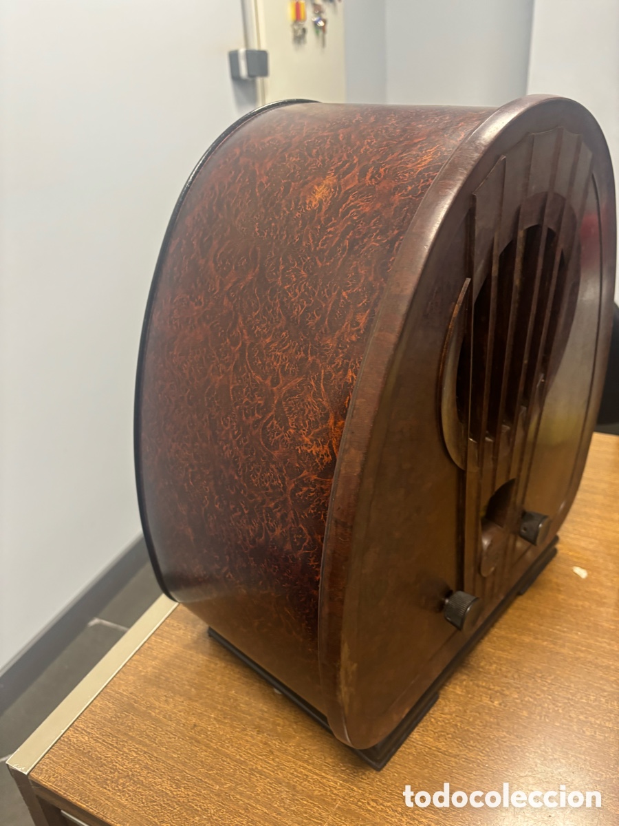 Radios de v&aacute;lvulas: Radio Antigua de v&aacute;lvulas Philips 834 AS - Foto 2