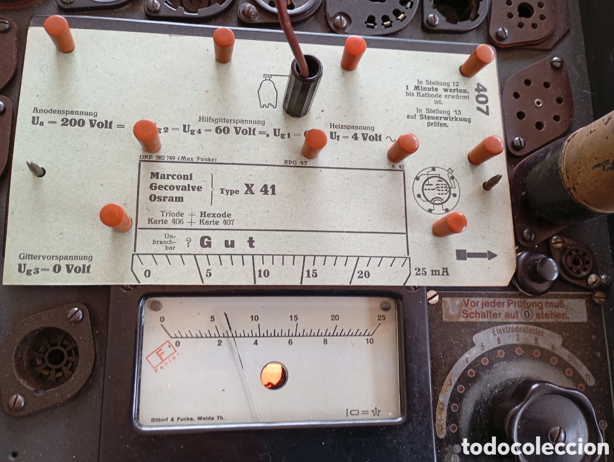 Radios de v&aacute;lvulas: V&aacute;lvula TH4B Mullard. - Foto 2