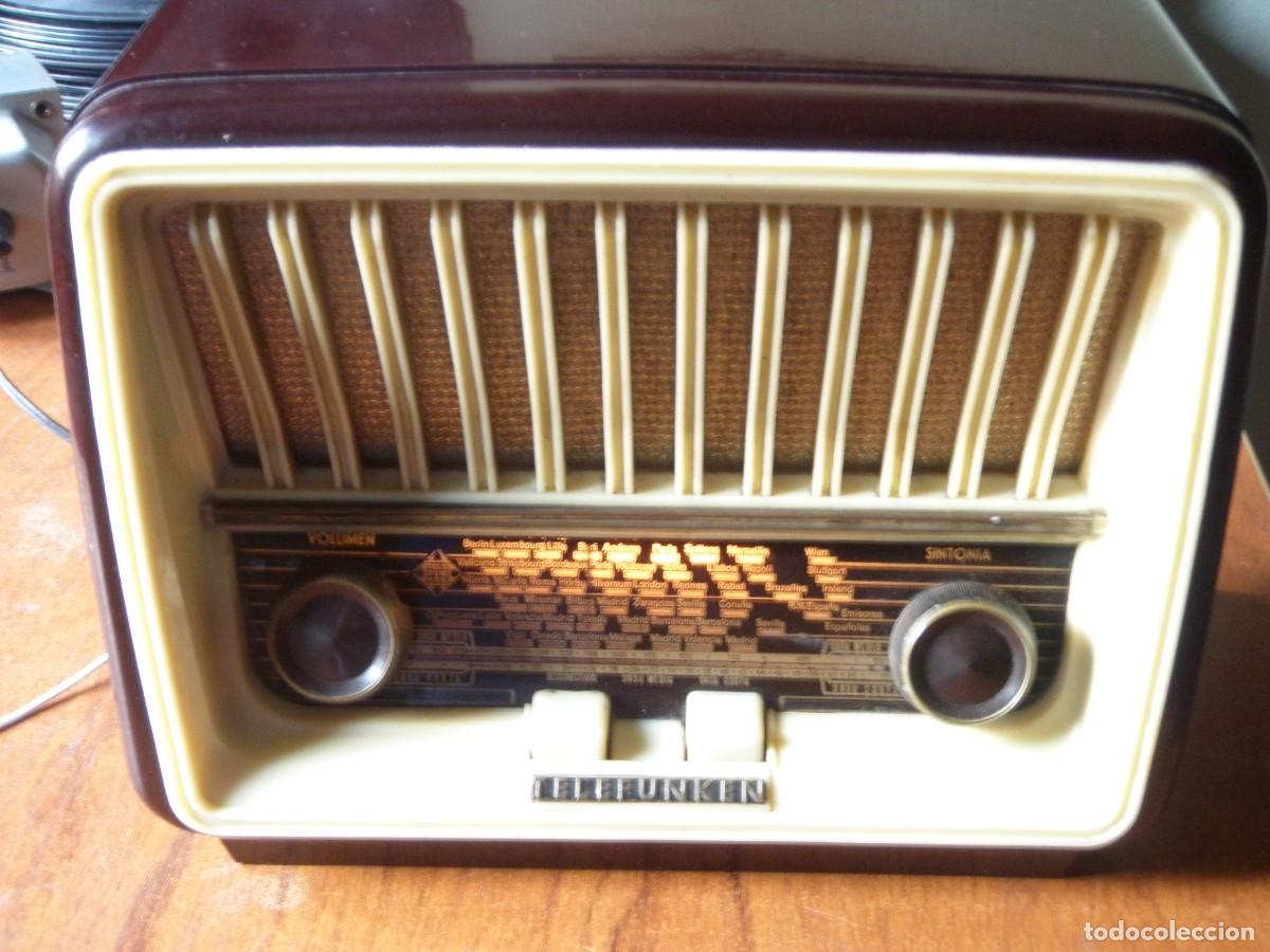 Radios de v&aacute;lvulas: RADIO DE V&Aacute;LVULAS TELEFUNKEN CAPRICHO FUNCIONANDO - Foto 2