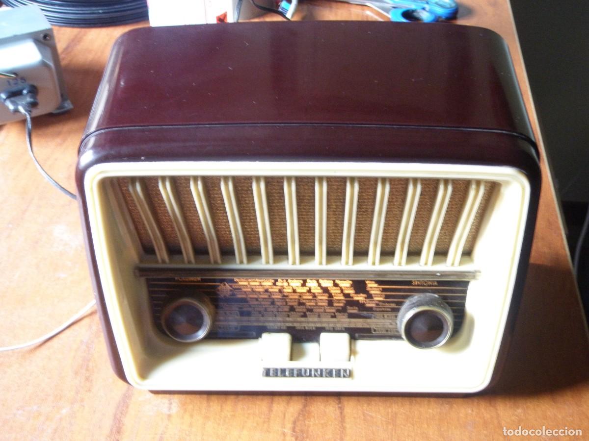 Radios de v&aacute;lvulas: RADIO DE V&Aacute;LVULAS TELEFUNKEN CAPRICHO FUNCIONANDO - Foto 3