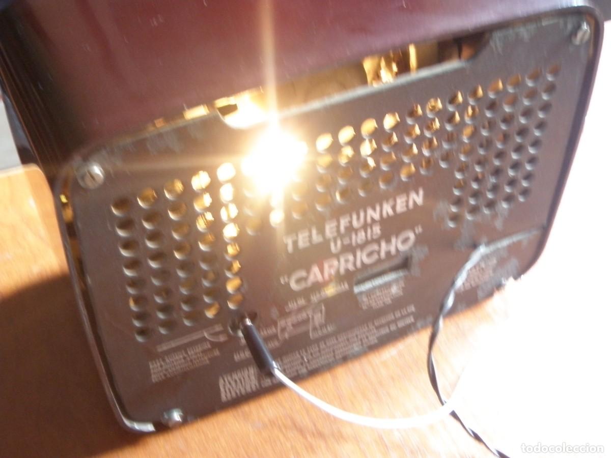 Radios de v&aacute;lvulas: RADIO DE V&Aacute;LVULAS TELEFUNKEN CAPRICHO FUNCIONANDO - Foto 8