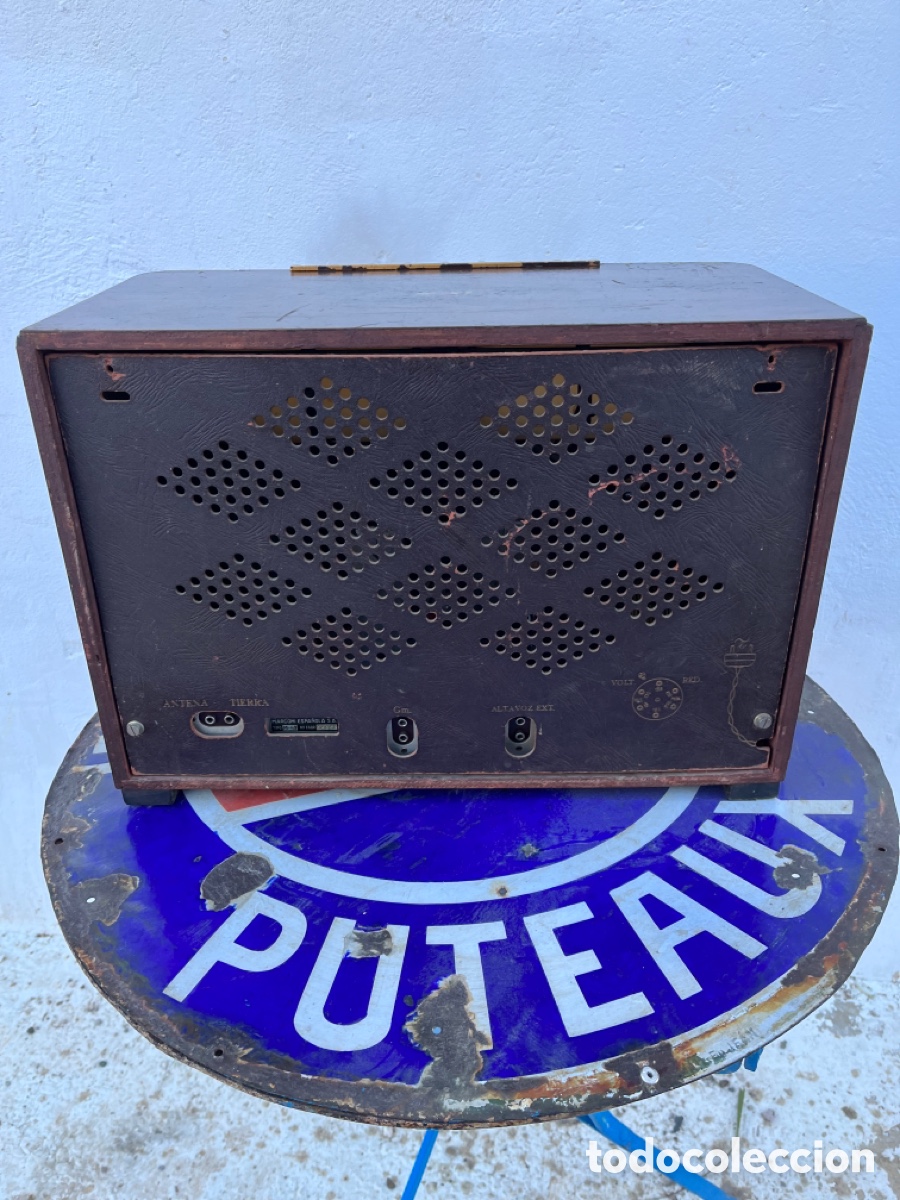 Radios de v&aacute;lvulas: Radio Marconi 49 del a&ntilde;o 1949 - Foto 5