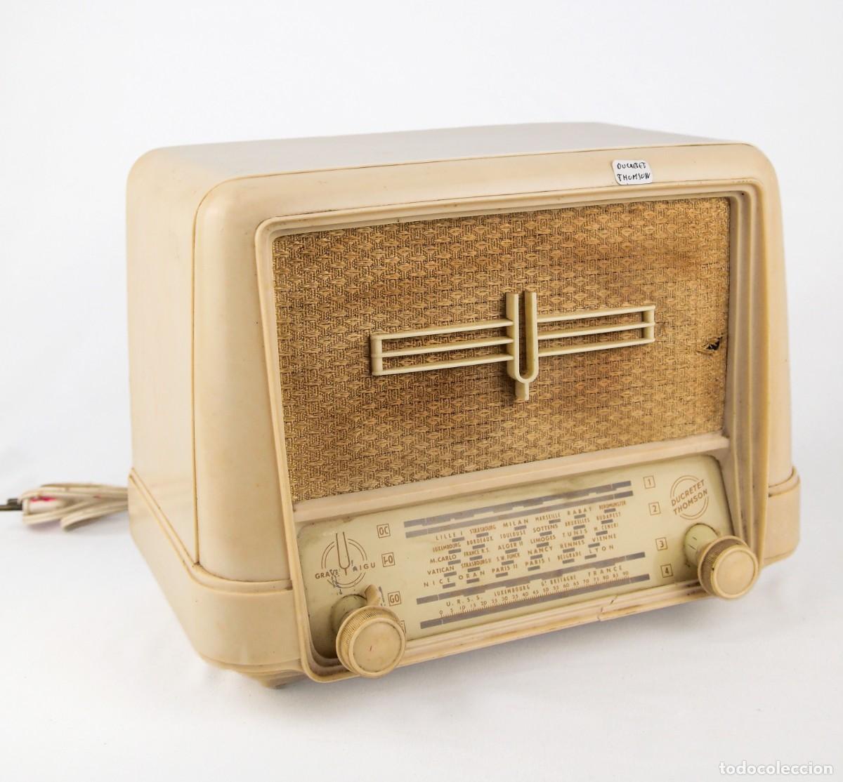 Radios de v&aacute;lvulas: Radio de v&aacute;lvulas Thomson Ducretet L.2524. - Foto 1
