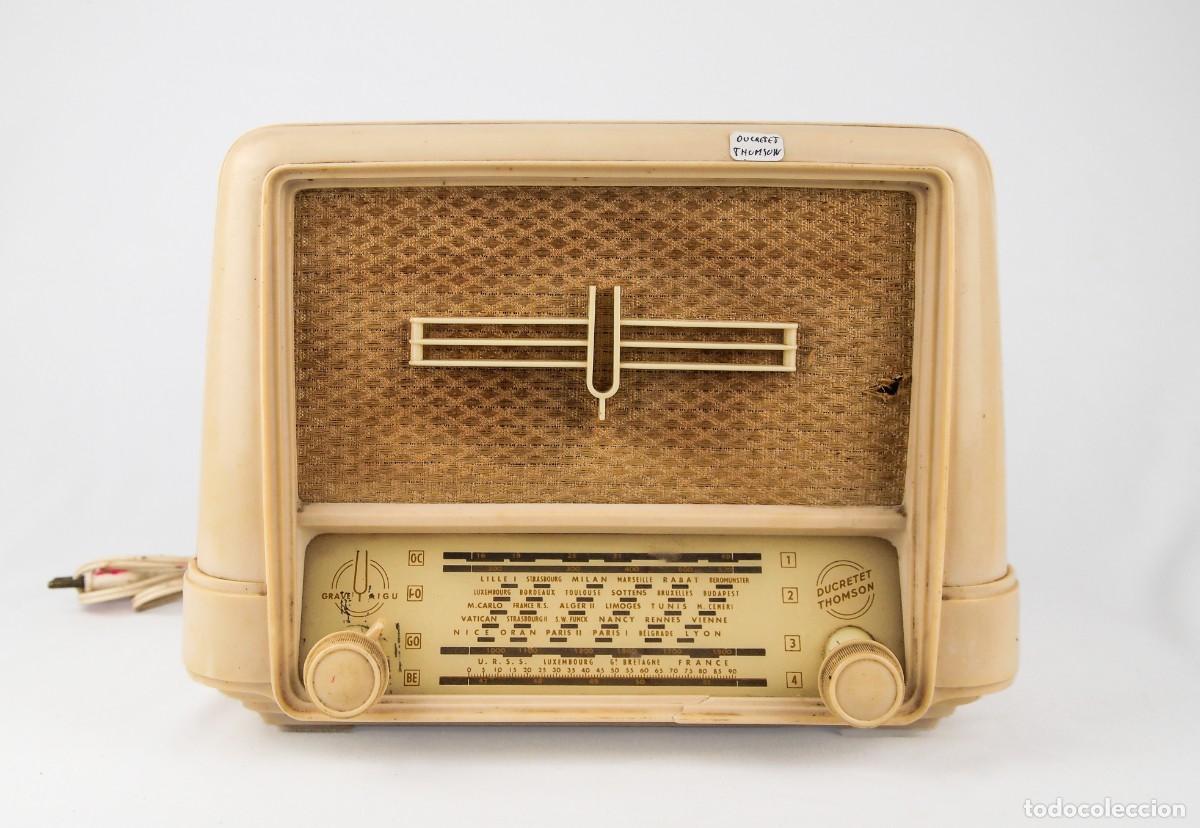 Radios de v&aacute;lvulas: Radio de v&aacute;lvulas Thomson Ducretet L.2524. - Foto 2