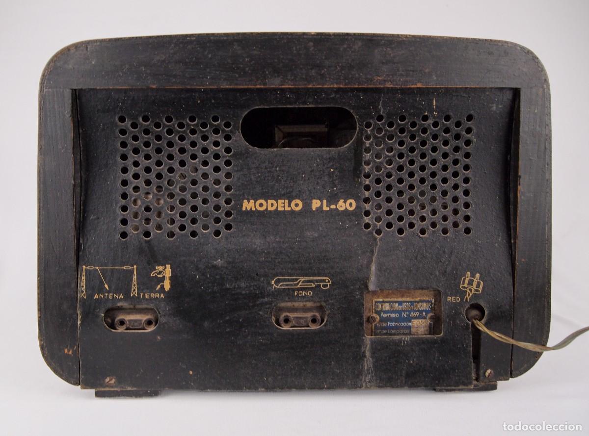 Radios de v&aacute;lvulas: Radio de v&aacute;lvulas RAGA Modelo PL-60 - Foto 12