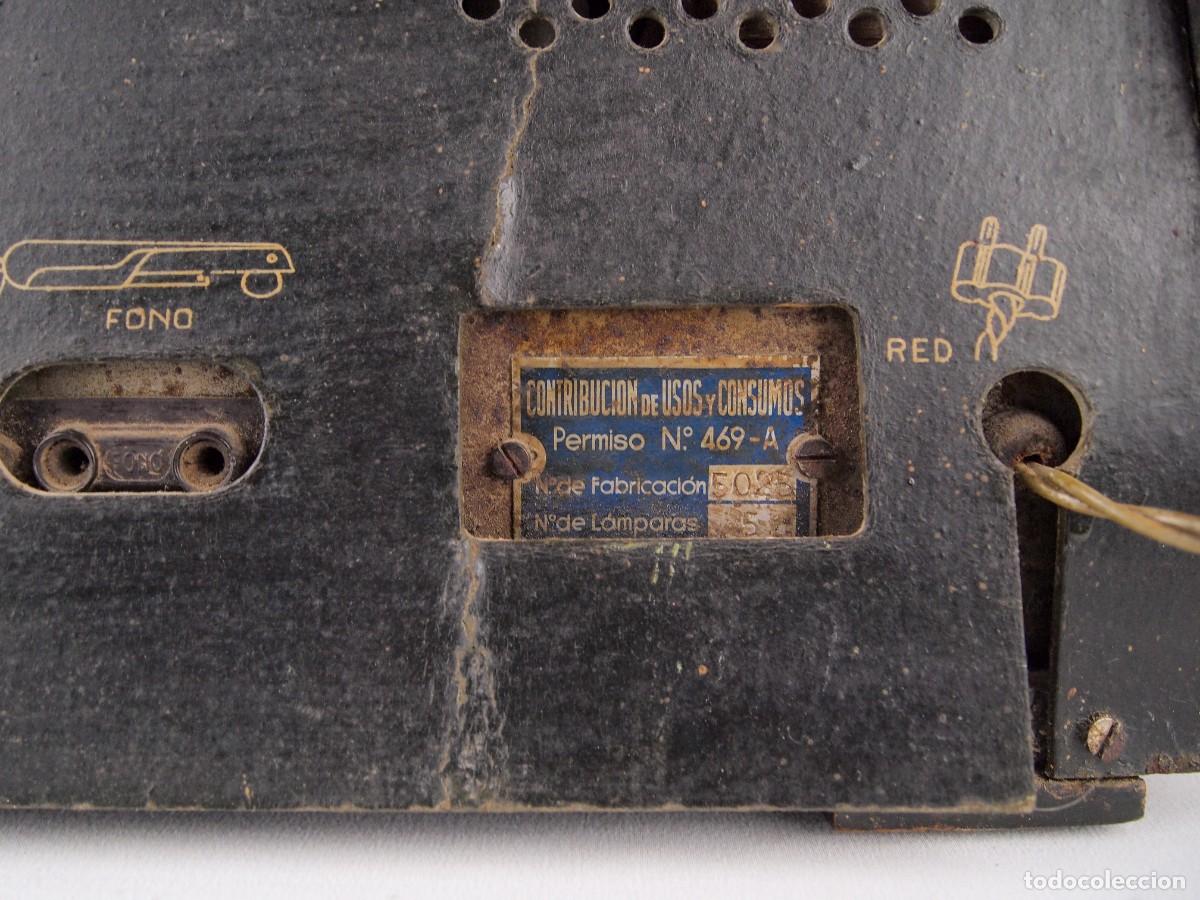 Radios de v&aacute;lvulas: Radio de v&aacute;lvulas RAGA Modelo PL-60 - Foto 13