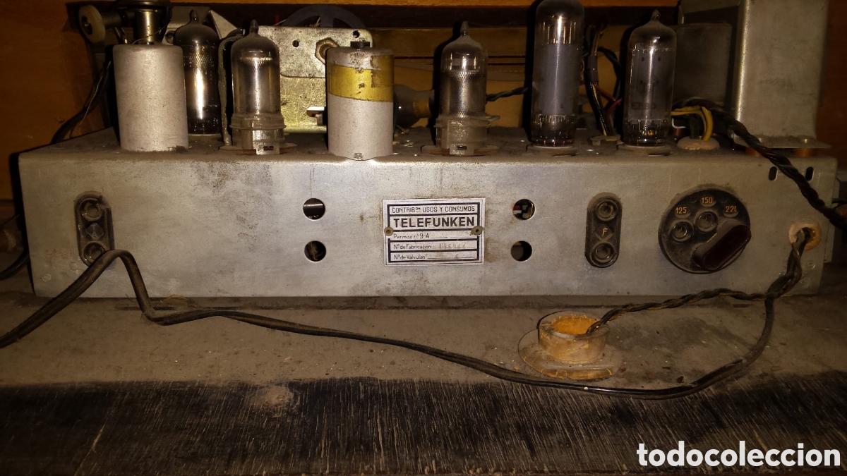 Radios de v&aacute;lvulas: RADIO TELEFUNKEN 1960 - Foto 5