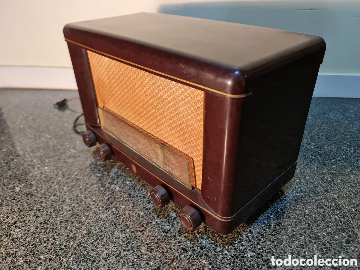 Radios de v&aacute;lvulas: Radio antigua Philips - Foto 3