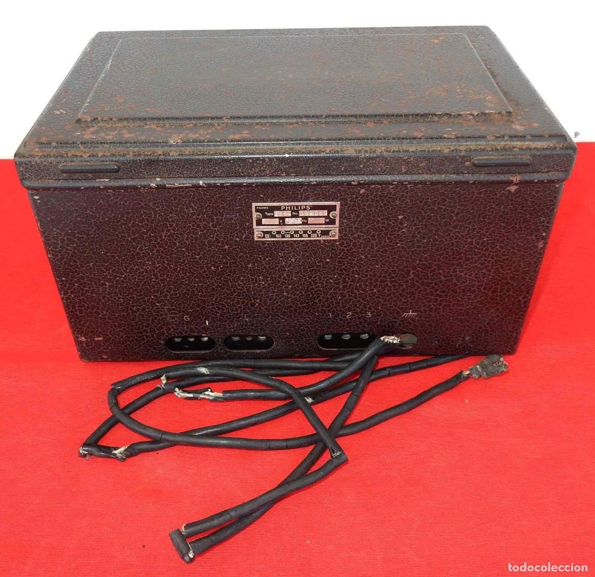 Radios de v&aacute;lvulas: Radio PHILIPS 2534 - del a&ntilde;o 1929 - Foto 6
