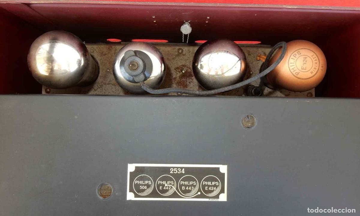 Radios de v&aacute;lvulas: Radio PHILIPS 2534 - del a&ntilde;o 1929 - Foto 7