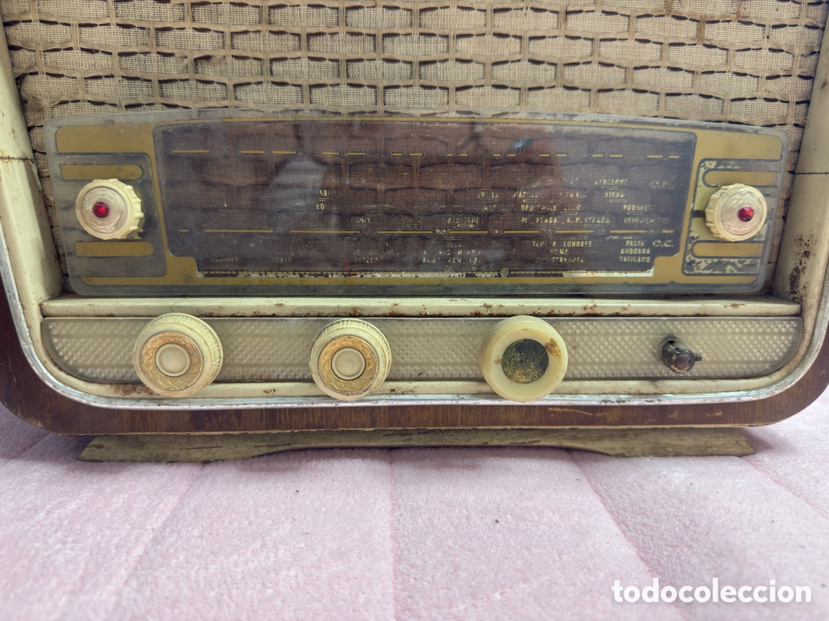 Radios de v&aacute;lvulas: Radio antigua de v&aacute;lvula - Foto 2
