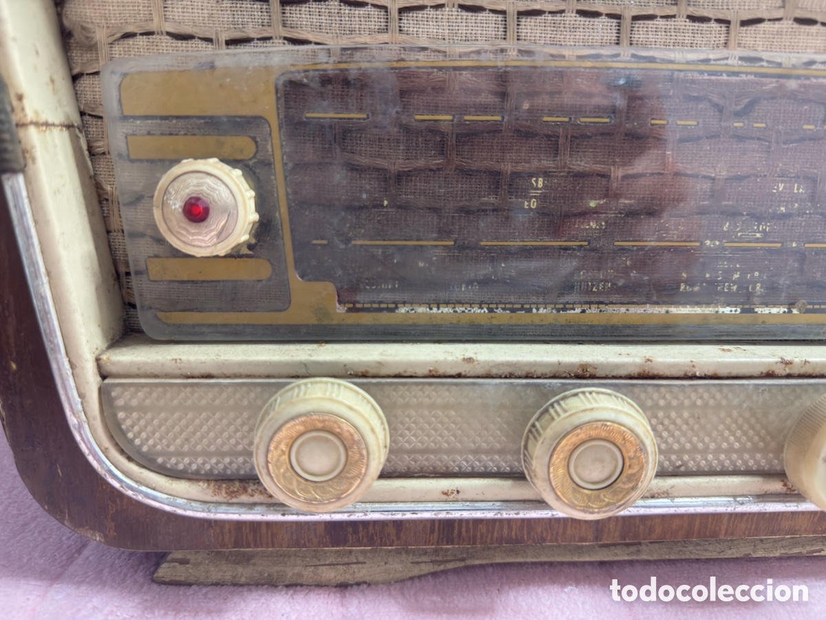 Radios de v&aacute;lvulas: Radio antigua de v&aacute;lvula - Foto 4