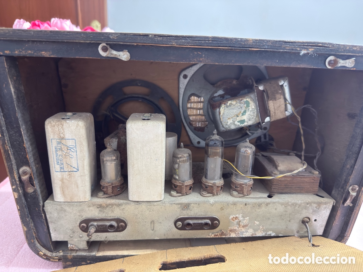 Radios de v&aacute;lvulas: Radio antigua de v&aacute;lvula - Foto 7