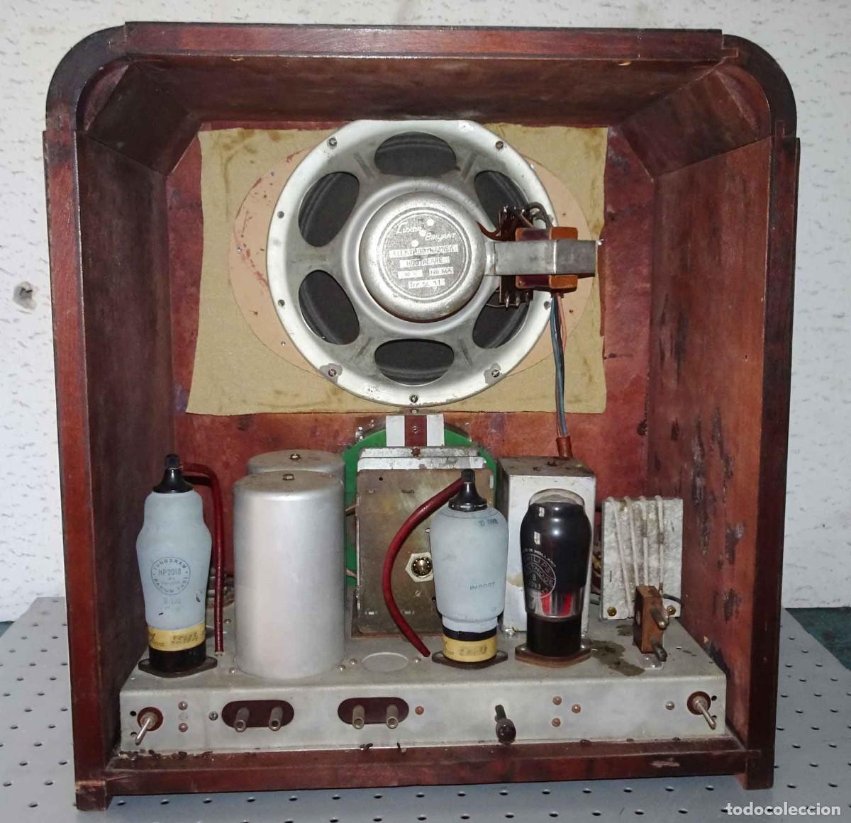 Radios de v&aacute;lvulas: Radio LUXOR 323 DL - c1933 - Foto 6