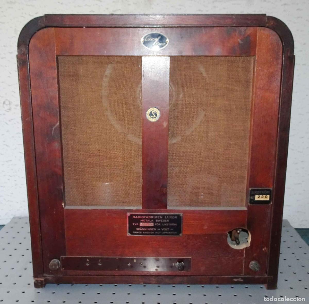 Radios de v&aacute;lvulas: Radio LUXOR 323 DL - c1933 - Foto 9