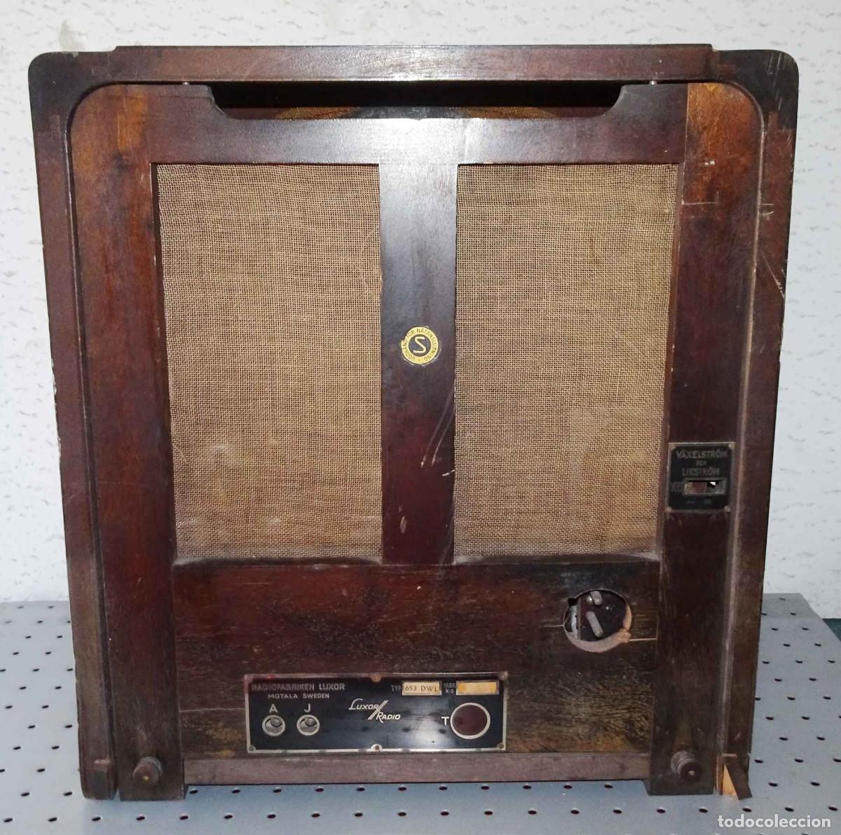 Radios de v&aacute;lvulas: Radio LUXOR 653 DWL - c1934 - Foto 9