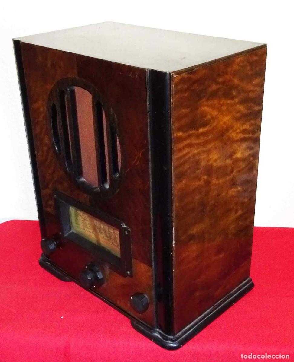 Radios de v&aacute;lvulas: Radio MARCONI typ U64 - C1935 - Foto 2