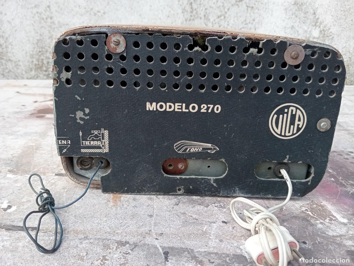 Radios de v&aacute;lvulas: Antigua radio de valvulas ( no funciona ) - Foto 5