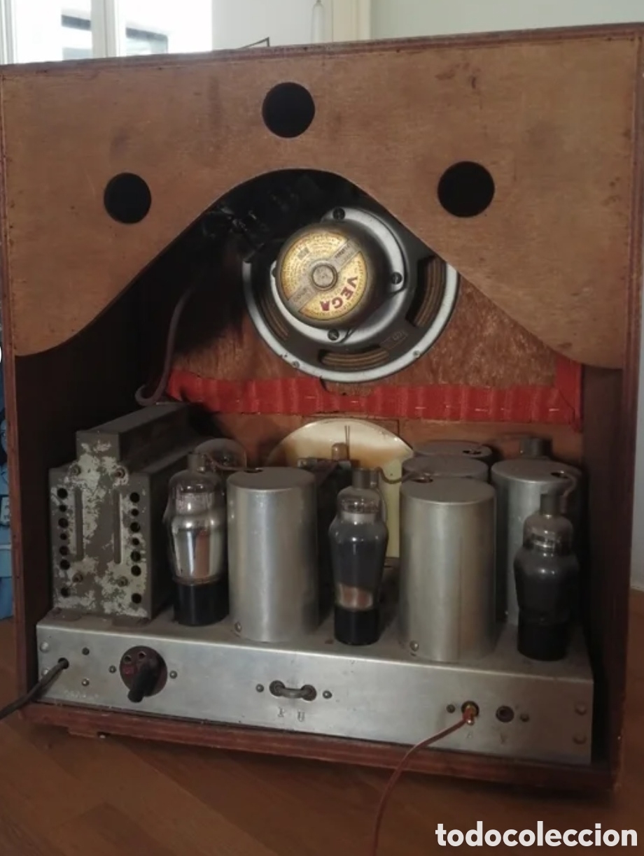Radios de v&aacute;lvulas: Radio francesa a&ntilde;os 40 - Foto 2