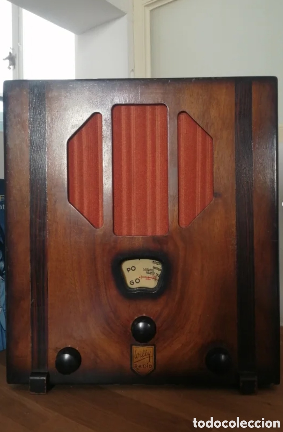 Radios de v&aacute;lvulas: Radio francesa a&ntilde;os 40 - Foto 1