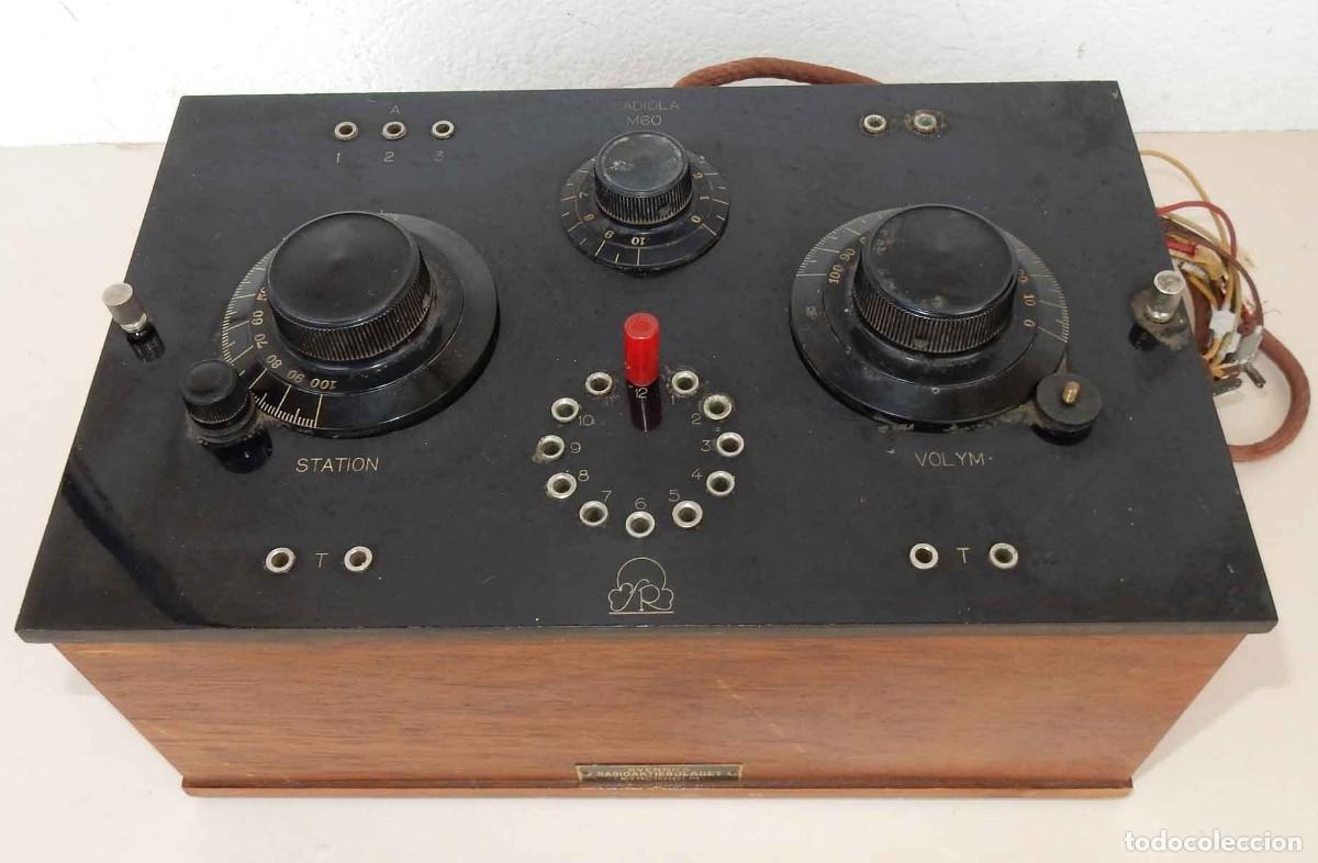 Radios de v&aacute;lvulas: Radio RADIOLA M 60 - del a&ntilde;o 1928 - Foto 2