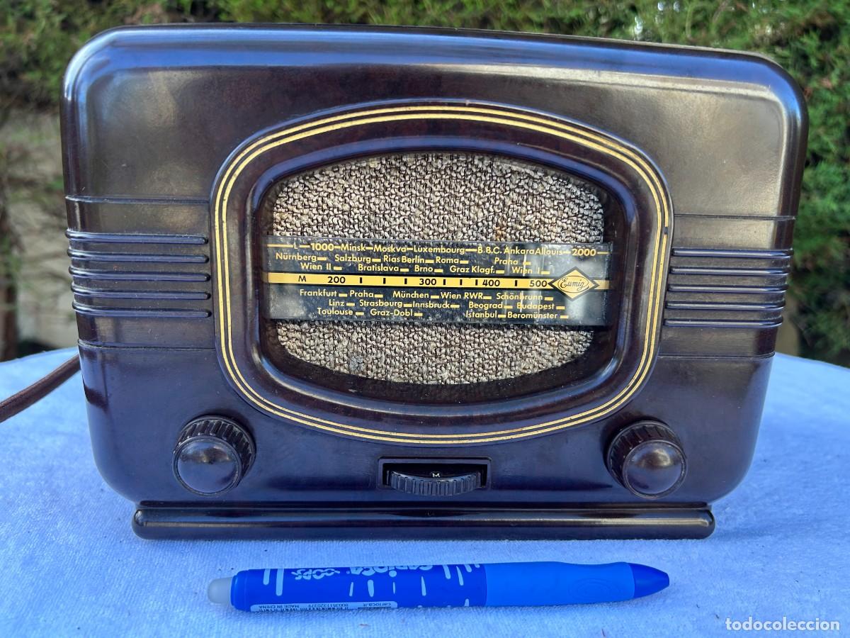 Radios de v&aacute;lvulas: RADIO ANTIGUA EUMIG 327 / FUNCIONANDO - Foto 1