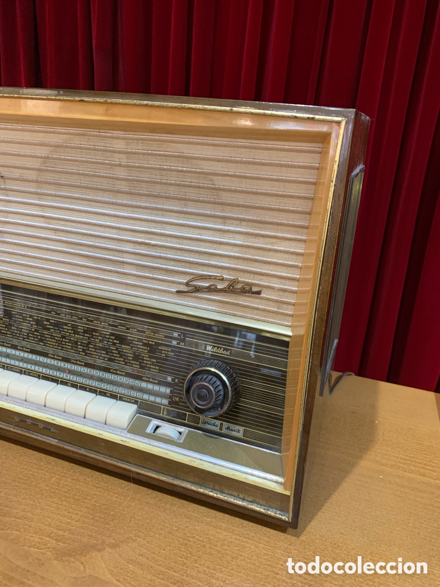 Radios de v&aacute;lvulas: RQDIO SABA MEERSBURG AUTOMATIC 60s - Foto 3