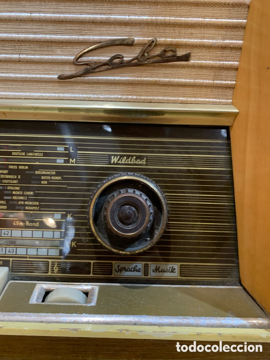 Radios de v&aacute;lvulas: RQDIO SABA MEERSBURG AUTOMATIC 60s - Foto 5
