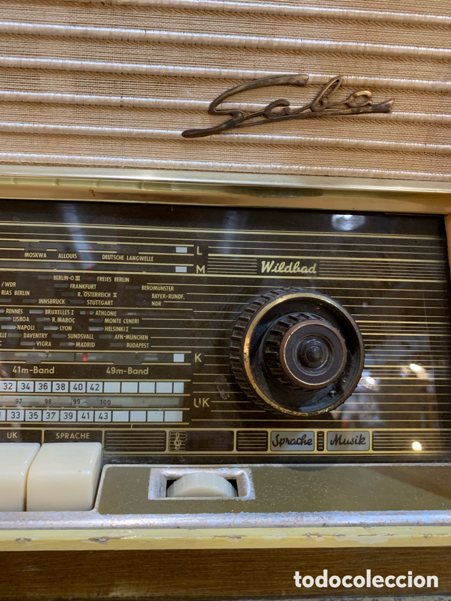 Radios de v&aacute;lvulas: RQDIO SABA MEERSBURG AUTOMATIC 60s - Foto 6