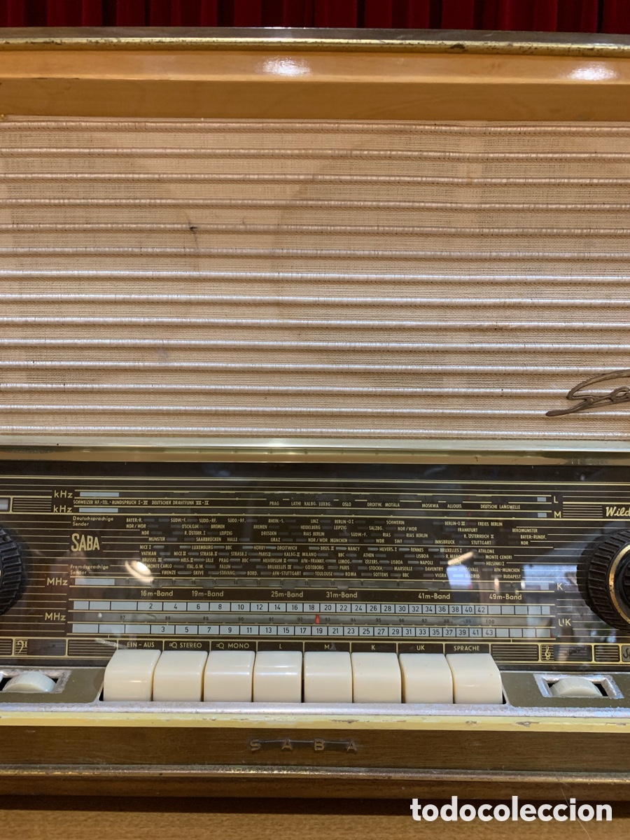 Radios de v&aacute;lvulas: RQDIO SABA MEERSBURG AUTOMATIC 60s - Foto 8