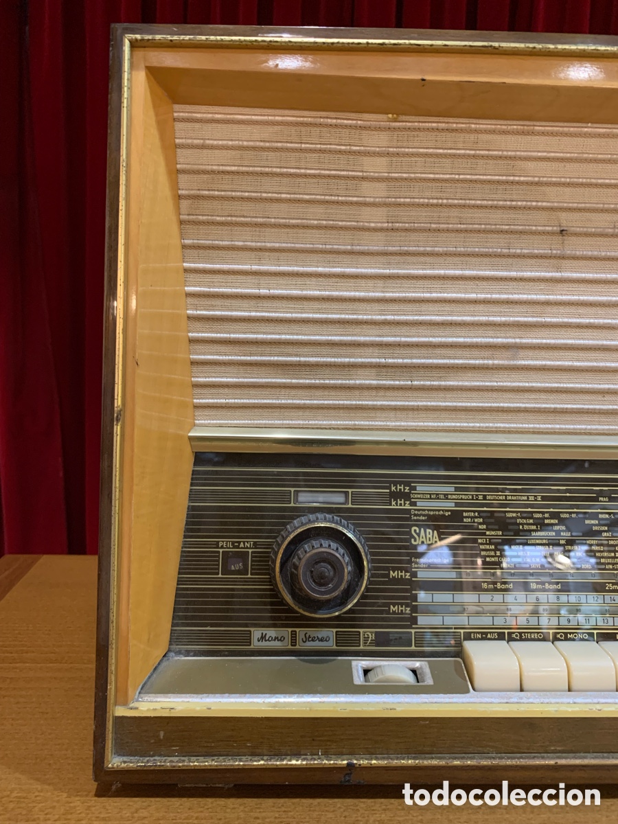 Radios de v&aacute;lvulas: RQDIO SABA MEERSBURG AUTOMATIC 60s - Foto 9